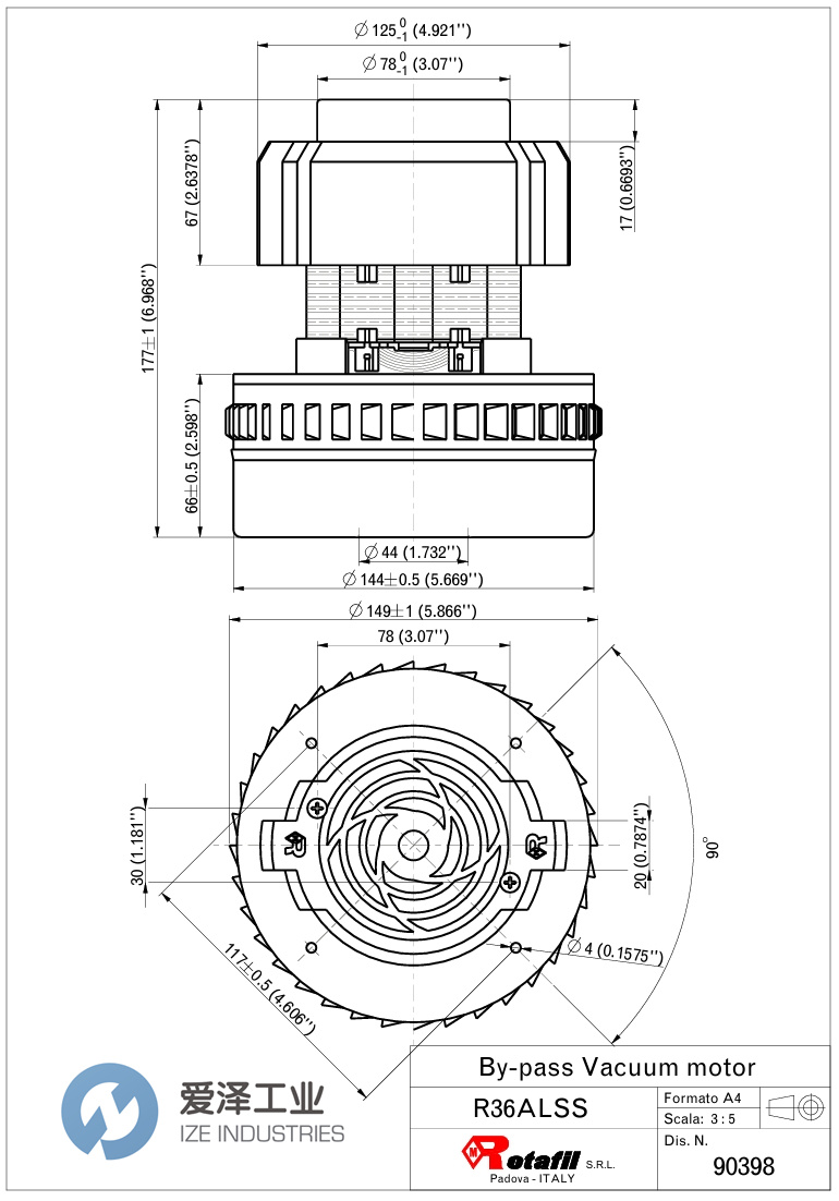 ROTAFIL電機R36ALSS 9077930愛澤工業(yè) izeindustries.jpg