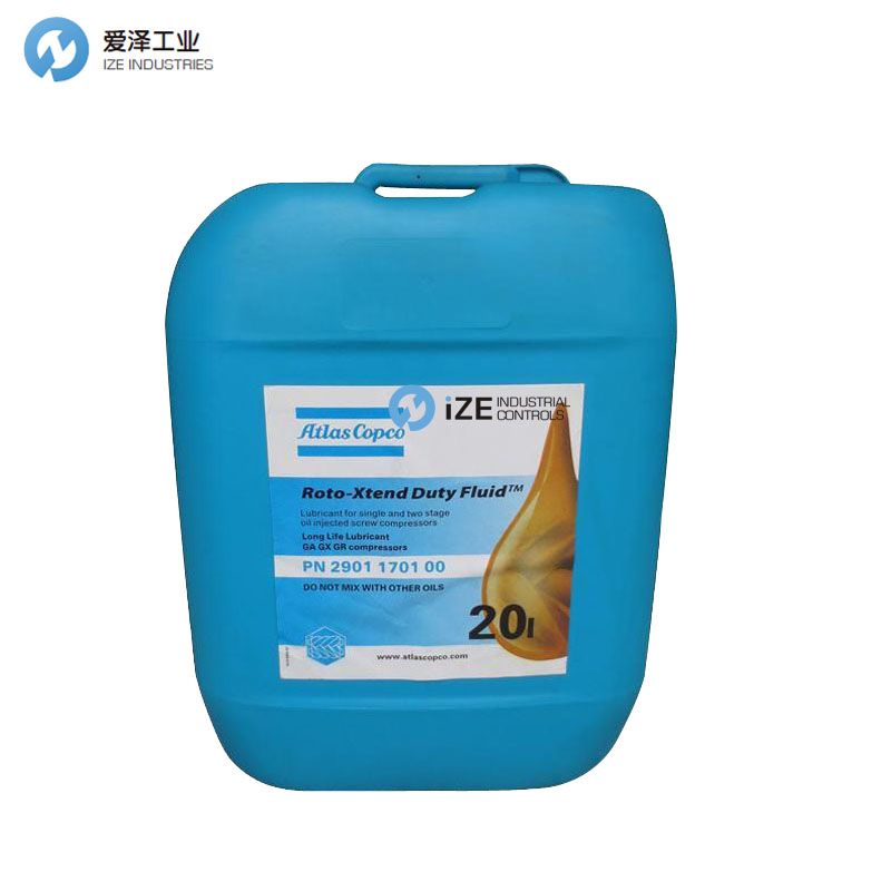 ATLASCOPCO 2901170100-Compressor-Injection-Lubricant-Oil-20L-Roto-Xtend-Duty-Fluid izeindustries 愛澤工業(yè).jpg ATLASCOPCO 2901170100-Compressor-Injection-Lubricant-Oil-20L-Roto-Xtend-Duty-Fluid izeindustries 愛澤工業(yè).jpg