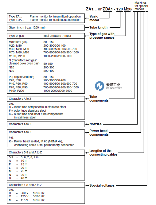 HEGWEIN火焰檢測器AZ1系列 愛澤工業(yè) izeindustries（1）.png